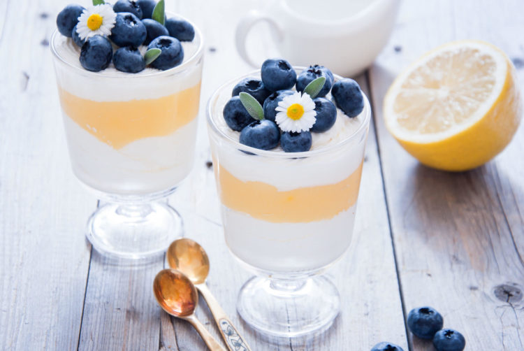 Lemon Blueberry dessert